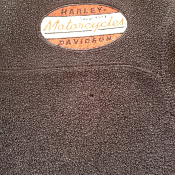 Harley Davidson Motorcycles women's fleece zip-up jacket, size XL - Picture 7 of 7